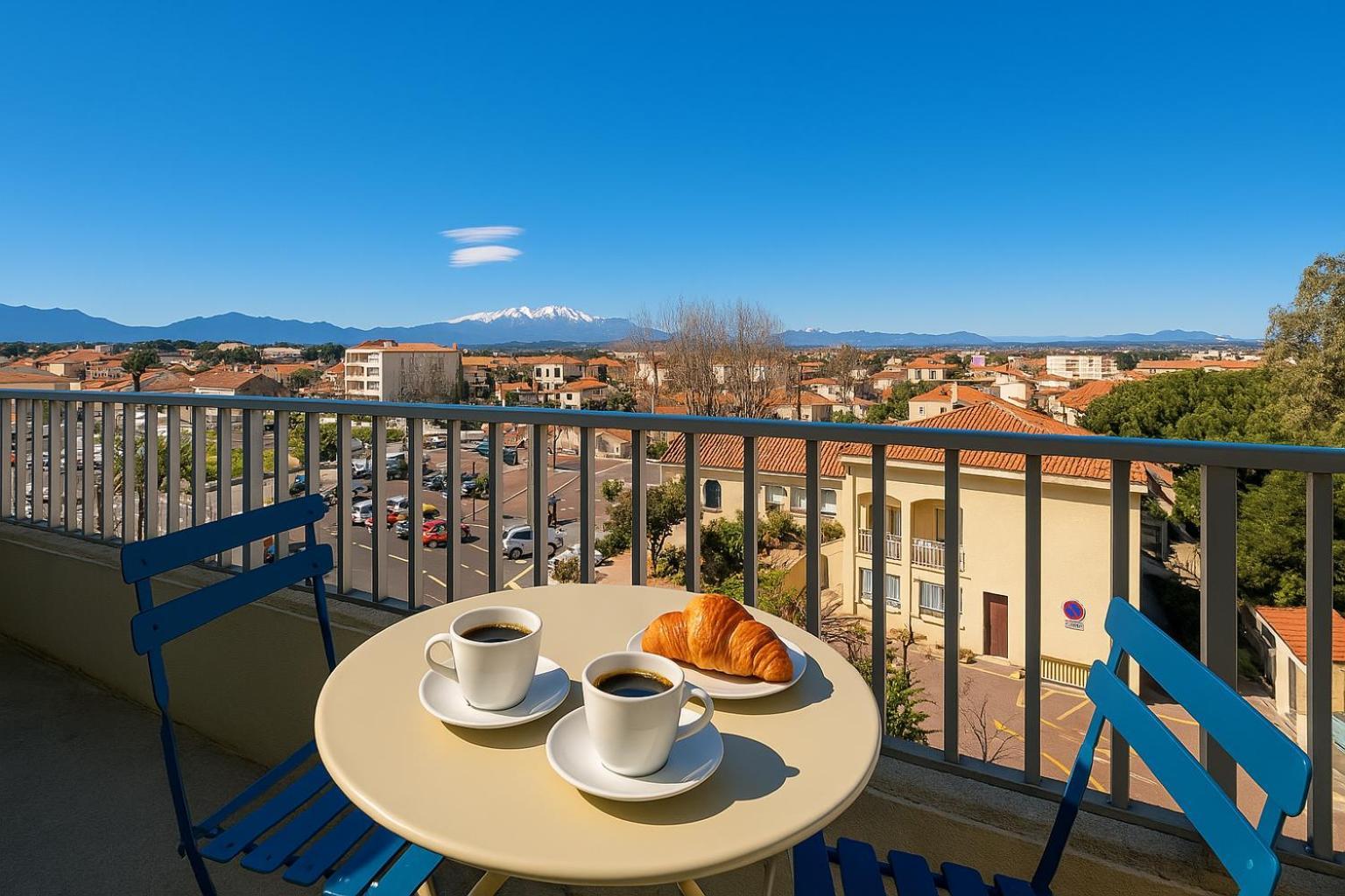 "Zen" 100M De La Plage Avec Parking, Vue Mer Et Vue Montagne Canet-en-Roussillon Buitenkant foto